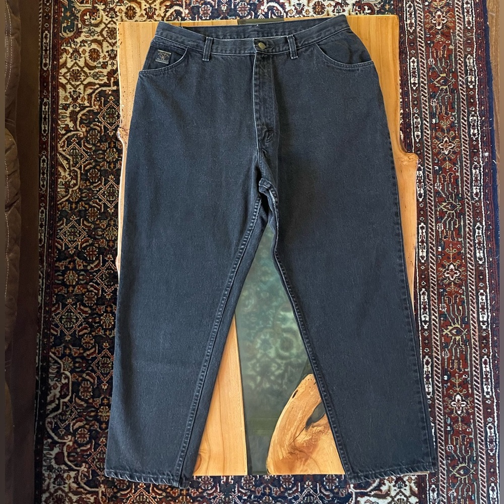 Vintage Wrangler Western Women High Waist Mom Jeans